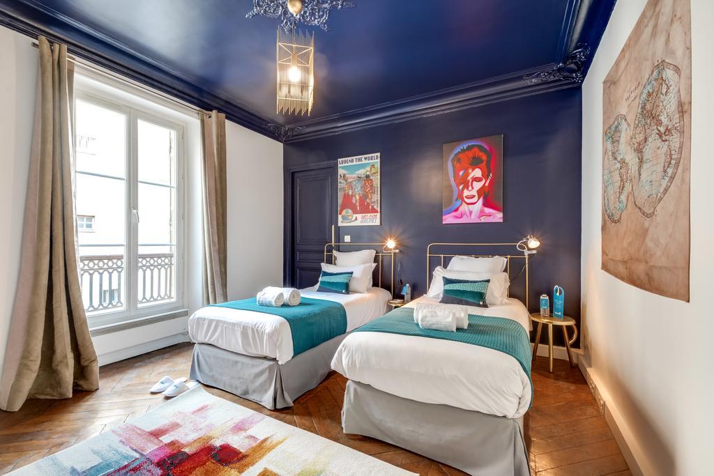 95 m2, 3 yatak odalı, 2 banyolu , 4th - The Marais bölgesinde Paris Dış mekan fotoğraf